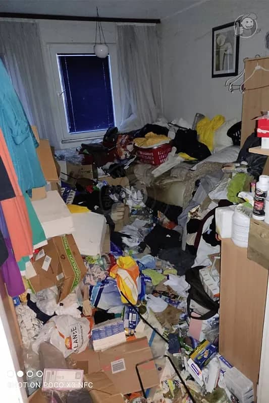 Vorher — messie wohnung dresden