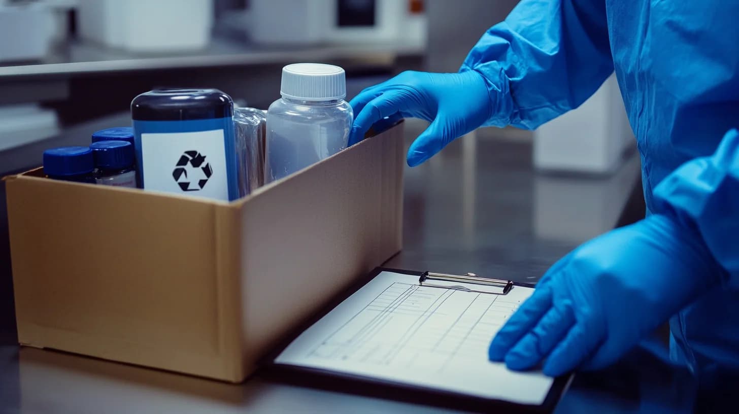 Nachhaltige Sortierung und Recycling