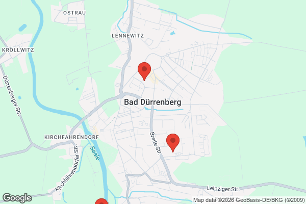Karte mit Entrümpelungsaufträgen in Bad Dürrenberg