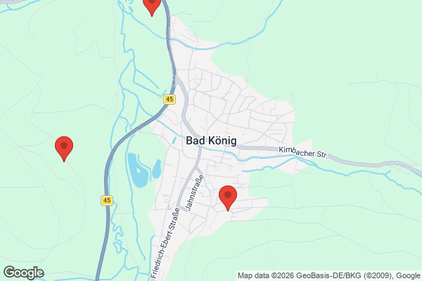 Karte mit Entrümpelungsaufträgen in Bad König