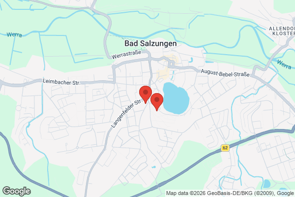 Karte mit Entrümpelungsaufträgen in Bad Salzungen