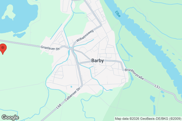 Karte mit Entrümpelungsaufträgen in Barby