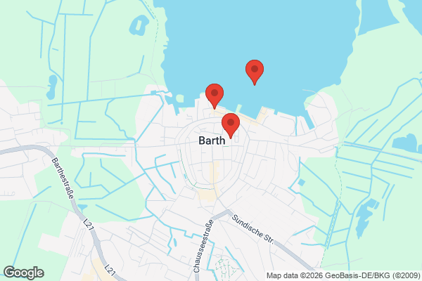 Karte mit Entrümpelungsaufträgen in Barth
