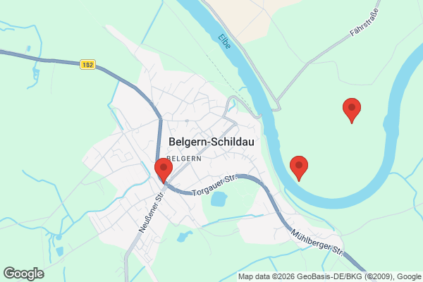 Karte mit Entrümpelungsaufträgen in Belgern-Schildau
