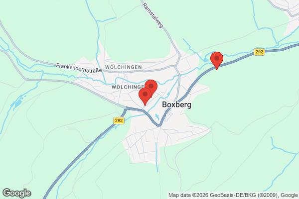 Karte mit Entrümpelungsaufträgen in Boxberg