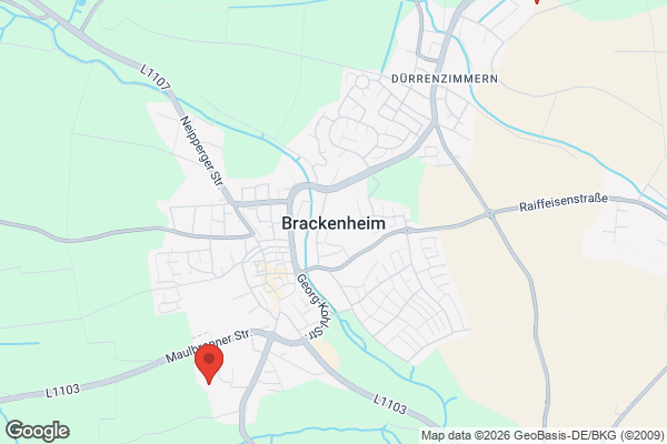 Karte mit Entrümpelungsaufträgen in Brackenheim