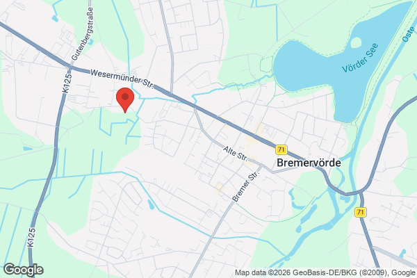 Karte mit Entrümpelungsaufträgen in Bremervörde