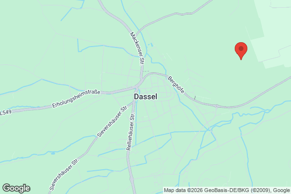 Karte mit Entrümpelungsaufträgen in Dassel