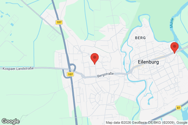 Karte mit Entrümpelungsaufträgen in Eilenburg