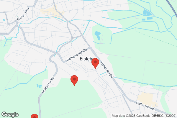 Karte mit Entrümpelungsaufträgen in Eisleben