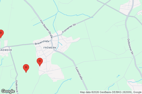 Karte mit Entrümpelungsaufträgen in Fröndenberg