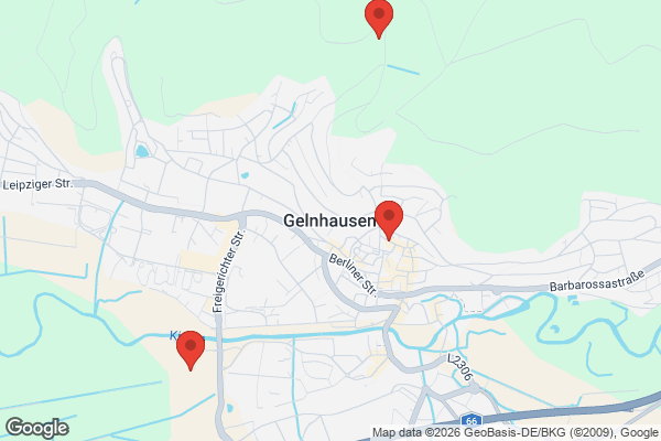 Karte mit Entrümpelungsaufträgen in Gelnhausen