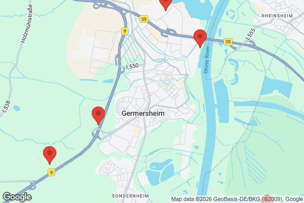 Karte mit Entrümpelungsaufträgen in Germersheim