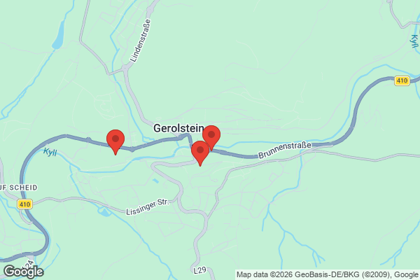 Karte mit Entrümpelungsaufträgen in Gerolstein