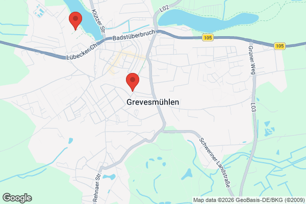 Karte mit Entrümpelungsaufträgen in Grevesmühlen