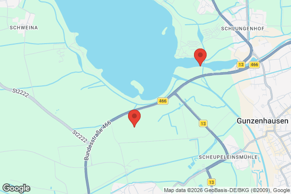Karte mit Entrümpelungsaufträgen in Gunzenhausen