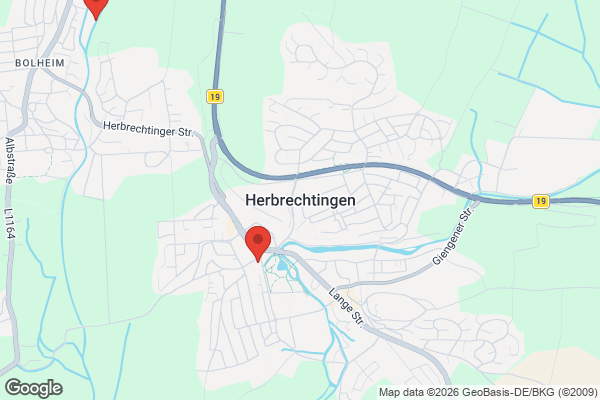 Karte mit Entrümpelungsaufträgen in Herbrechtingen
