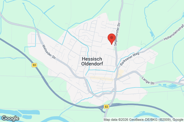 Karte mit Entrümpelungsaufträgen in Hessisch Oldendorf