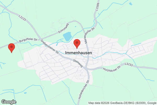 Karte mit Entrümpelungsaufträgen in Immenhausen