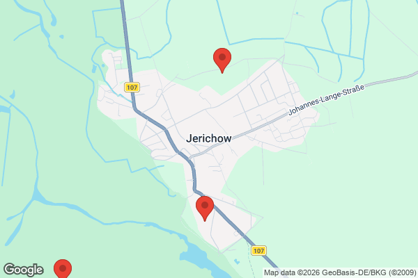 Karte mit Entrümpelungsaufträgen in Jerichow