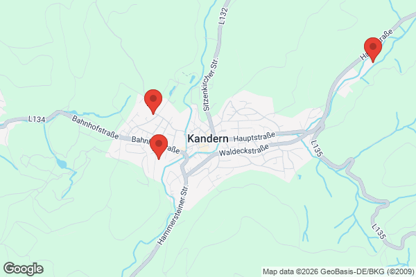Karte mit Entrümpelungsaufträgen in Kandern