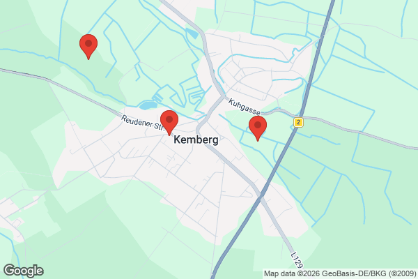 Karte mit Entrümpelungsaufträgen in Kemberg