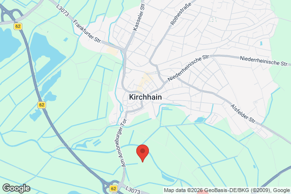 Karte mit Entrümpelungsaufträgen in Kirchhain