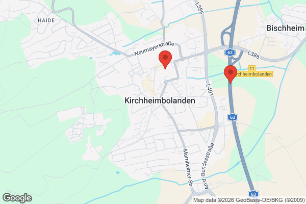 Karte mit Entrümpelungsaufträgen in Kirchheimbolanden