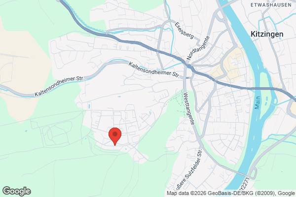 Karte mit Entrümpelungsaufträgen in Kitzingen