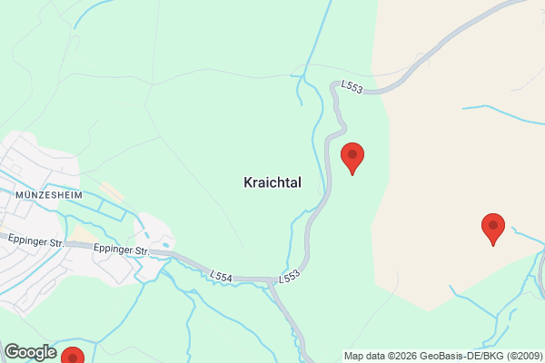Karte mit Entrümpelungsaufträgen in Kraichtal