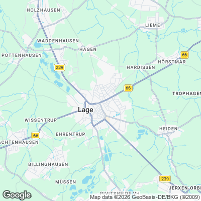 Karte von Lage und Umgebung