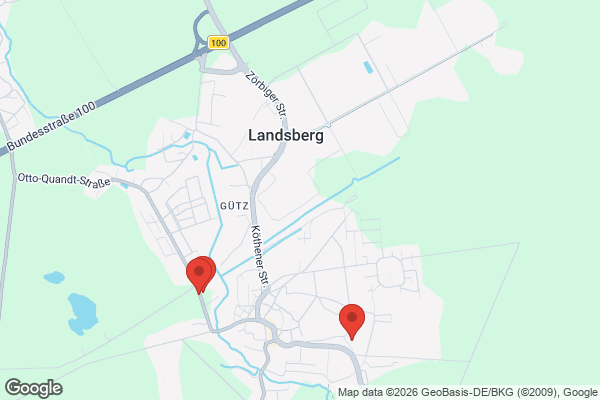 Karte mit Entrümpelungsaufträgen in Landsberg