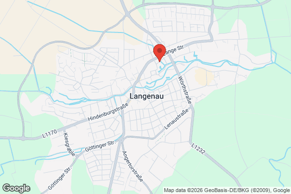 Karte mit Entrümpelungsaufträgen in Langenau