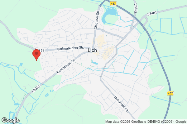 Karte mit Entrümpelungsaufträgen in Lich