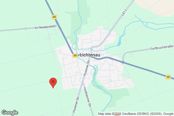 Karte mit Entrümpelungsaufträgen in Lichtenau