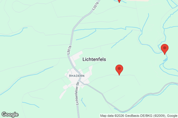 Karte mit Entrümpelungsaufträgen in Lichtenfels