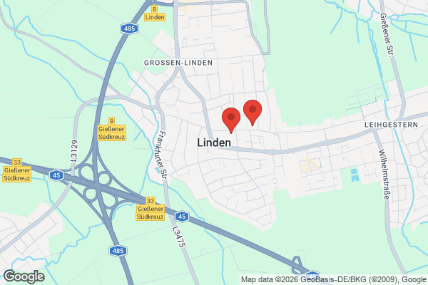 Karte mit Entrümpelungsaufträgen in Linden