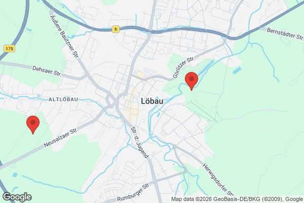 Karte mit Entrümpelungsaufträgen in Löbau
