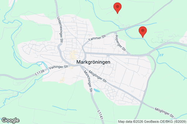 Karte mit Entrümpelungsaufträgen in Markgröningen