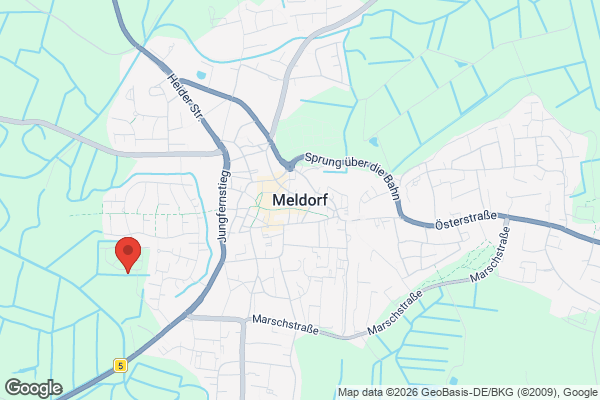 Karte mit Entrümpelungsaufträgen in Meldorf