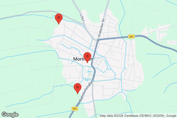 Karte mit Entrümpelungsaufträgen in Moringen