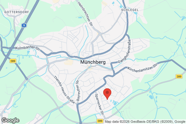 Karte mit Entrümpelungsaufträgen in Münchberg