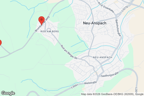 Karte mit Entrümpelungsaufträgen in Neu-Anspach