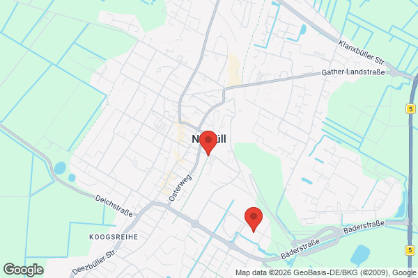 Karte mit Entrümpelungsaufträgen in Niebüll