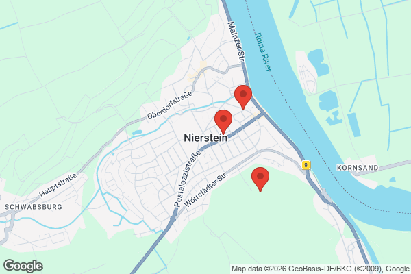 Karte mit Entrümpelungsaufträgen in Nierstein