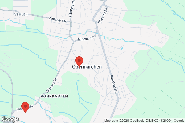 Karte mit Entrümpelungsaufträgen in Obernkirchen
