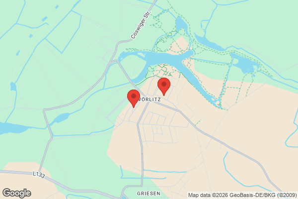 Karte mit Entrümpelungsaufträgen in Oranienbaum-Wörlitz