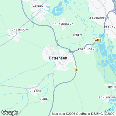 Karte von Pattensen und Umgebung