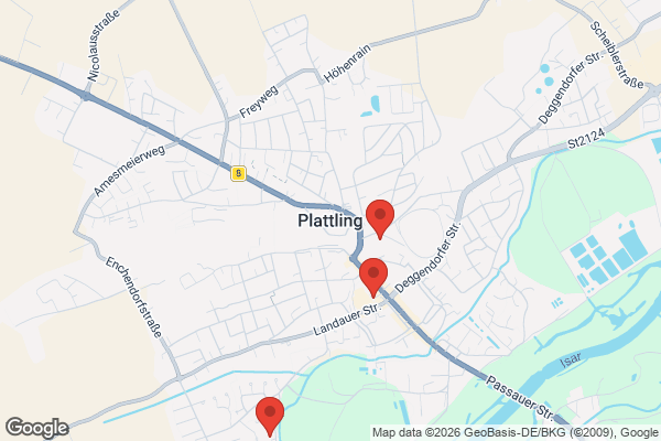 Karte mit Entrümpelungsaufträgen in Plattling