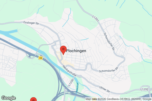 Karte mit Entrümpelungsaufträgen in Plochingen